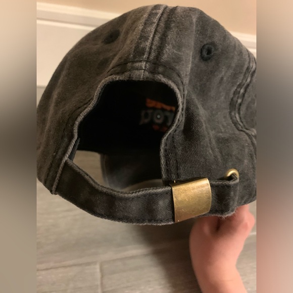 Raised Embroidery Retro “gobble till u wobble” cotton baseball hat Unisex - Picture 9 of 14